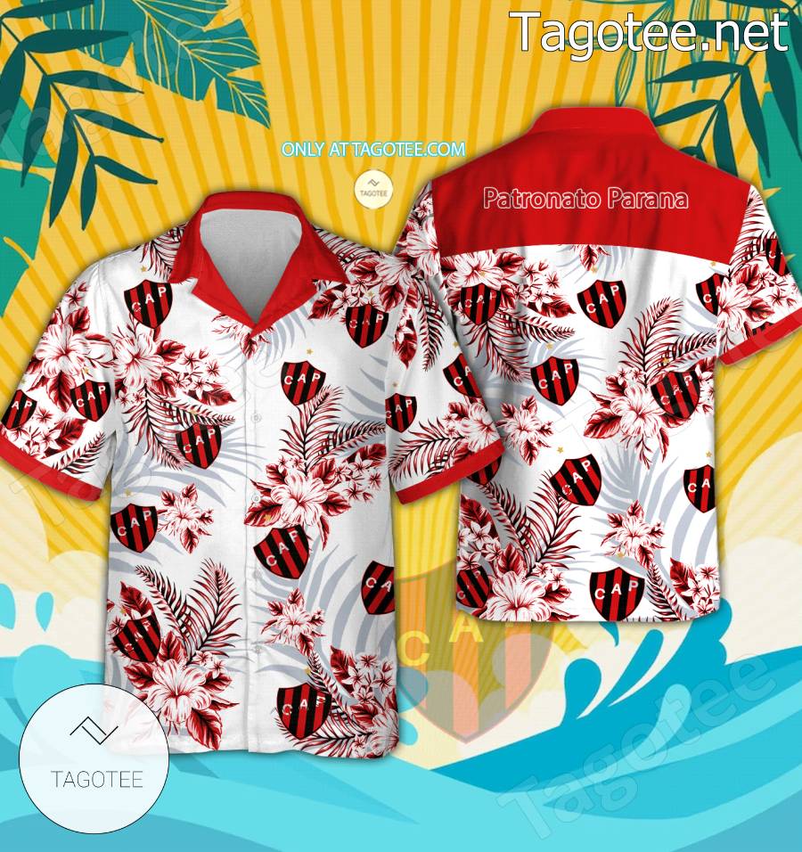 Patronato Parana Logo Aloha Shirt - BiShop