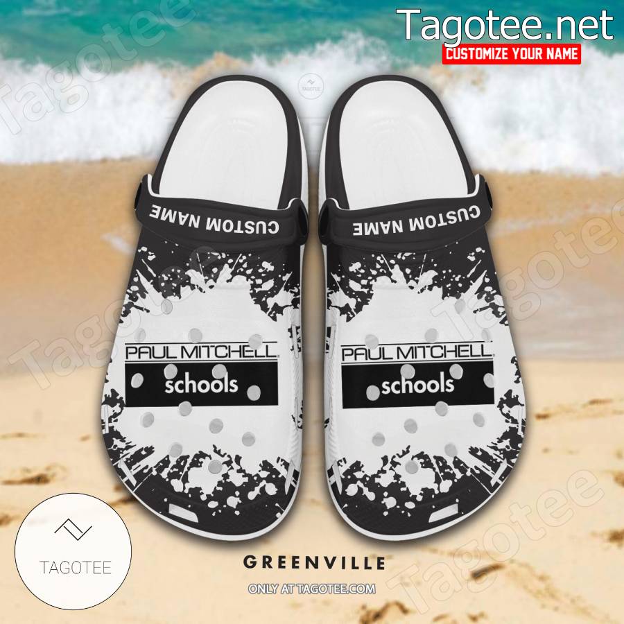 Paul Mitchell the School-Greenville Logo Crocs Clogs - BiShop a