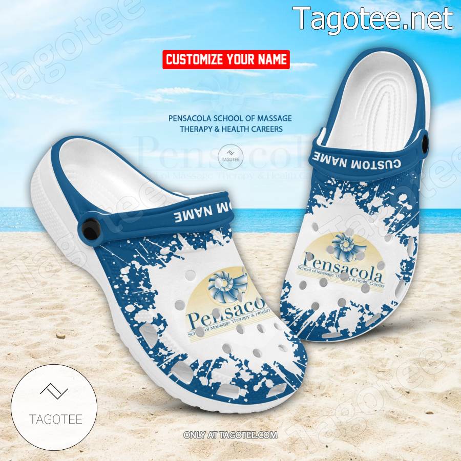 Pensacola School of Massage Therapy & Health Careers Logo Crocs Unisex-Adult - BiShop