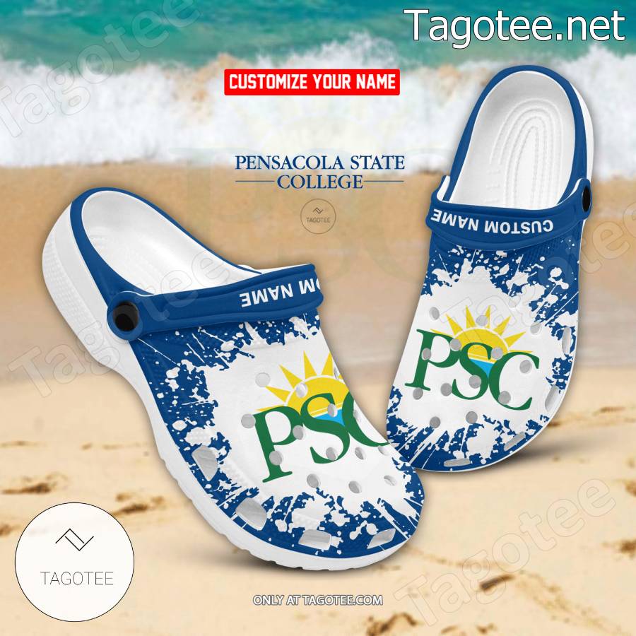 Pensacola State College Logo Crocs Unisex-Adult - BiShop