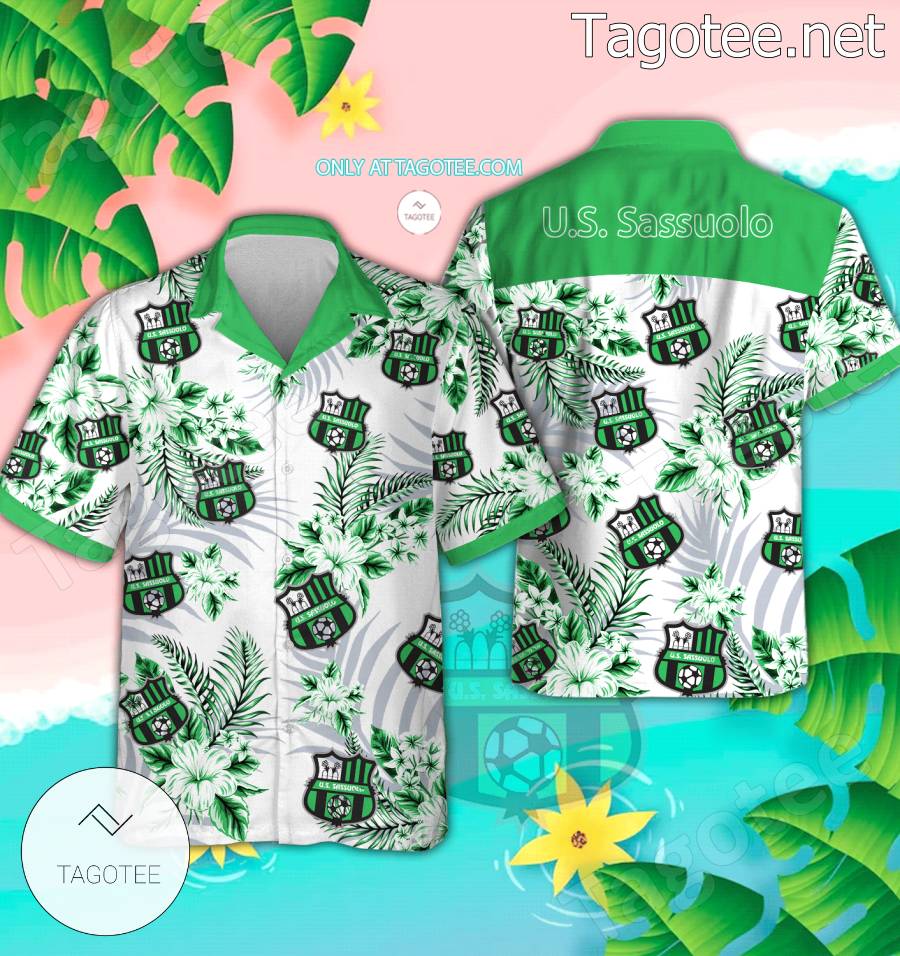 U.S. Sassuolo Logo Aloha Shirt - BiShop