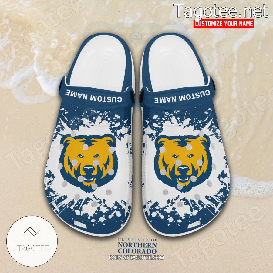 University of Northern Colorado Logo Crocs Clogs - BiShop a