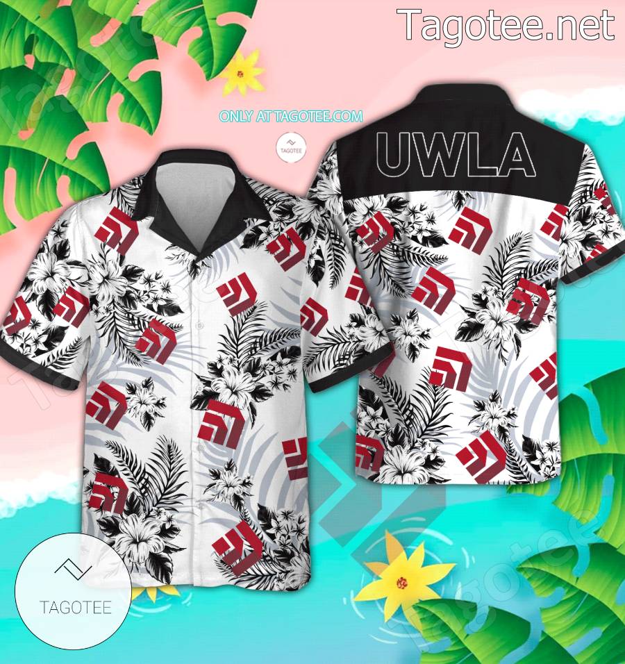 University of West Los Angeles Logo Hawaiian Shirt And Shorts - EmonShop