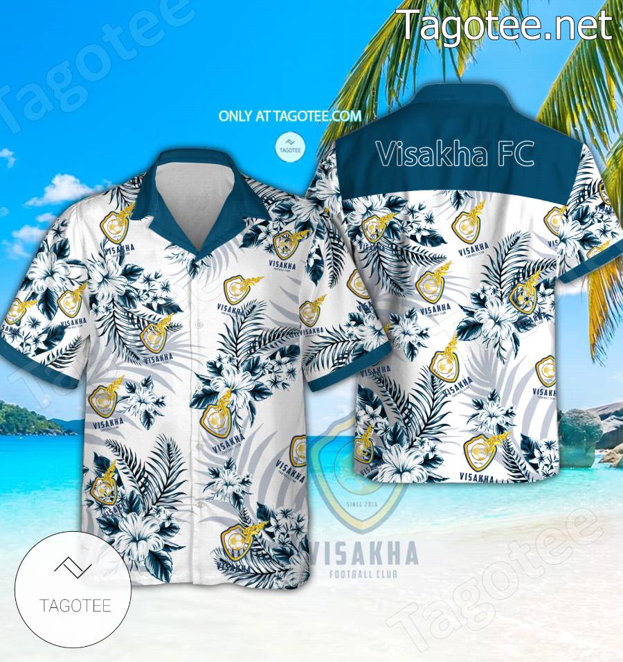 Visakha FC Beach Hawaiian Shirt, Shorts - BiShop