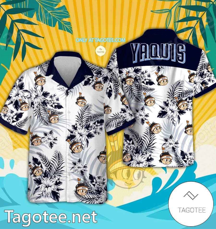 Yaquis de Obregon Hawaiian Shirt And Shorts - EmonShop