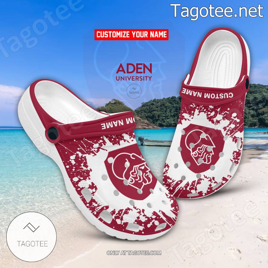 ADEN University Crocs Clogs Shoes - EmonShop