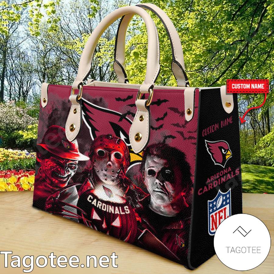 Arizona Cardinals Jason Voorhees Michael Myers Freddy Krueger Handbags