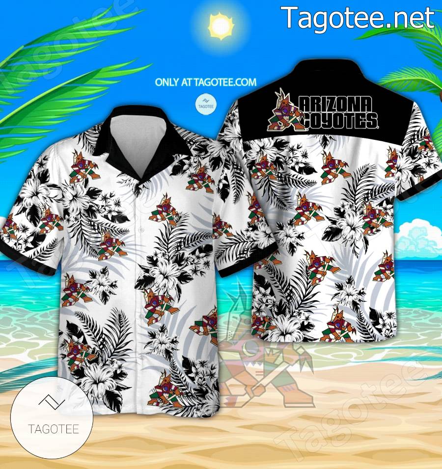 Arizona Coyotes Hockey Hawaiian Shirts, Shorts - EmonShop