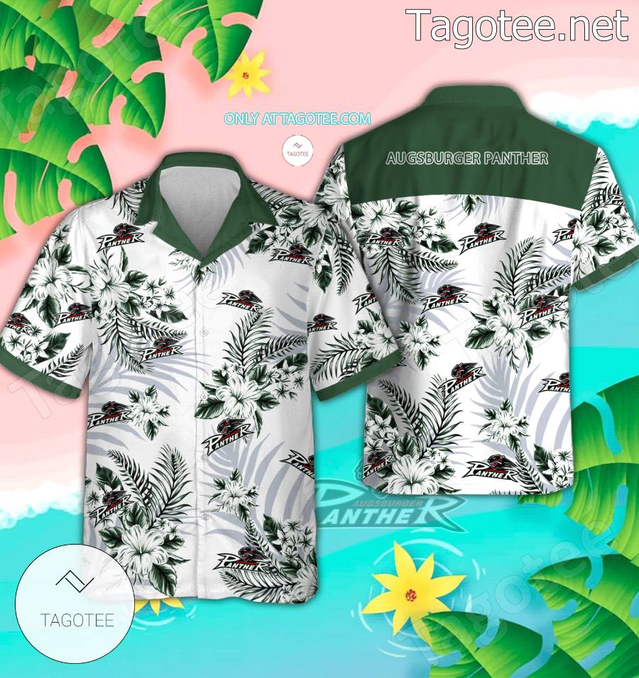 Augsburger Panther Hockey Hawaiian Shirts, Shorts - EmonShop