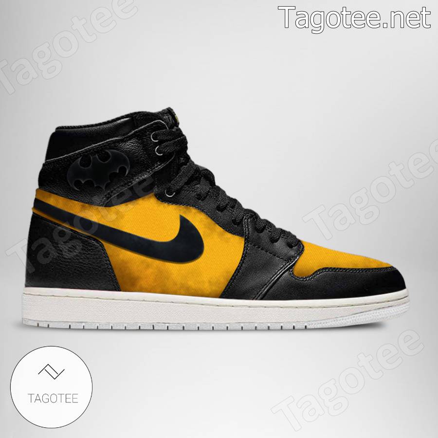 Batman Outfit Air Jordan High Top Shoes a