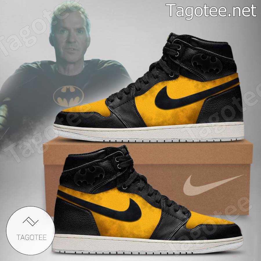 Batman Outfit Air Jordan High Top Shoes