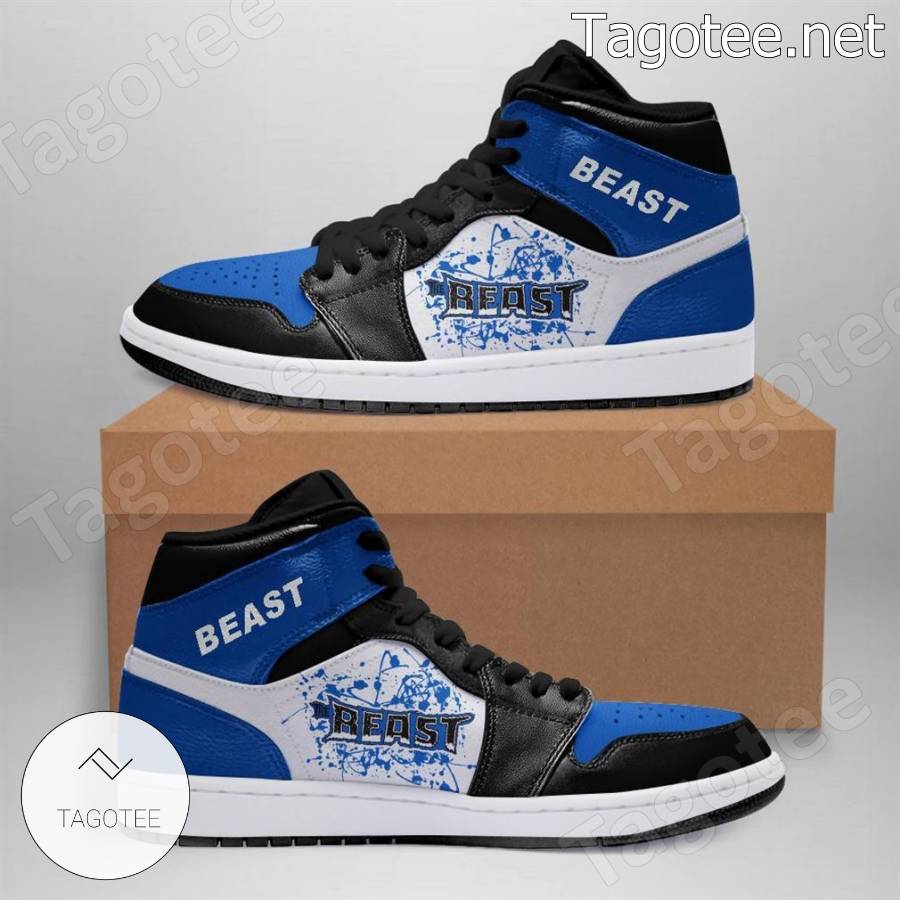 Beast Superhero Marvel Air Jordan High Top Shoes