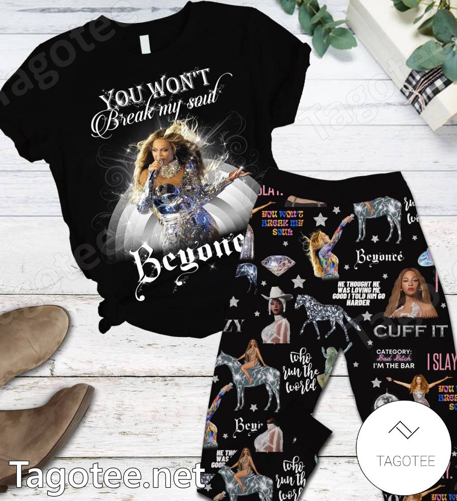 Beyonce You Won't Break My Soul Pajamas Set