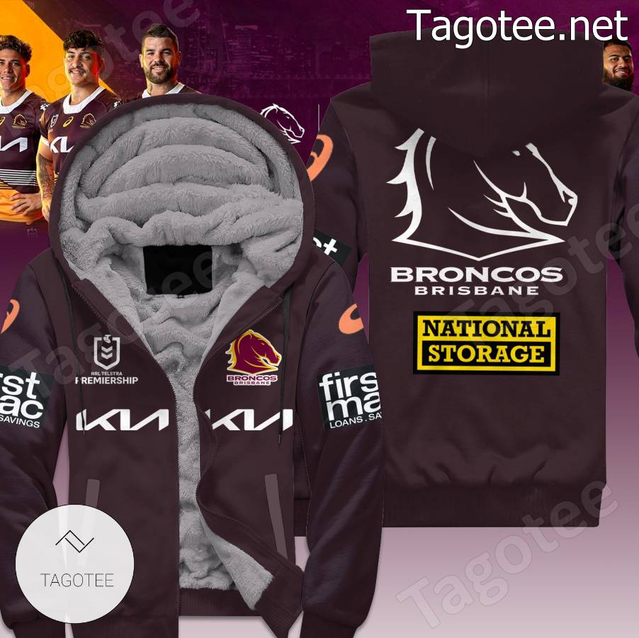 Broncos Brisbane National Storage Fleece Hoodie