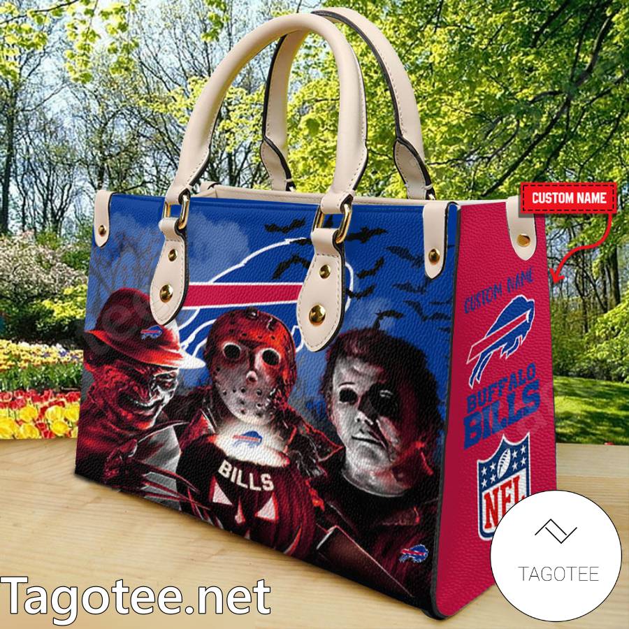 Buffalo Bills Jason Voorhees Michael Myers Freddy Krueger Handbags