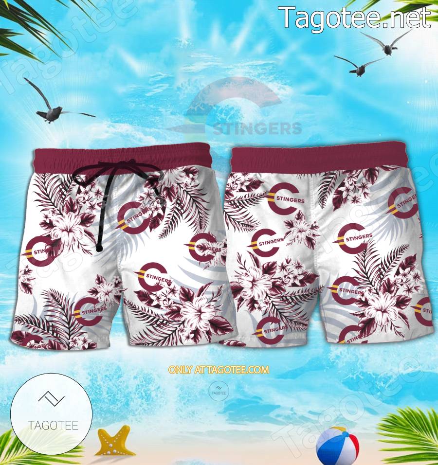 Concordia Stingers Hockey Hawaiian Shirts, Shorts - EmonShop a