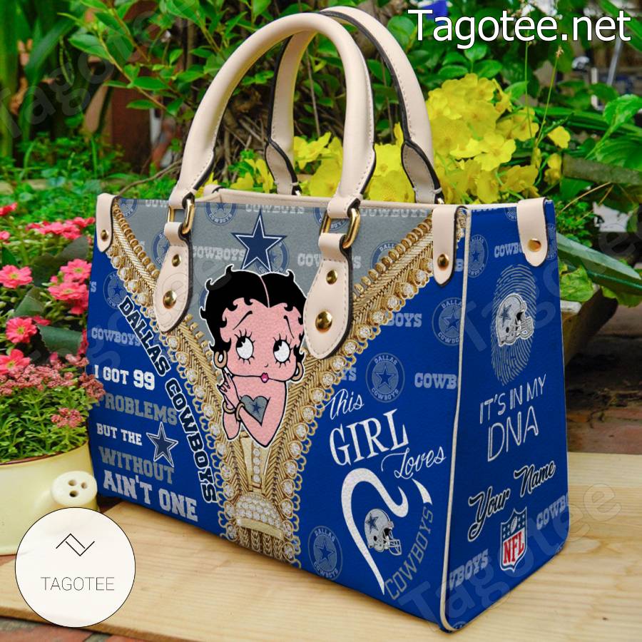 Dallas Cowboys Betty Boop Girl Handbags a