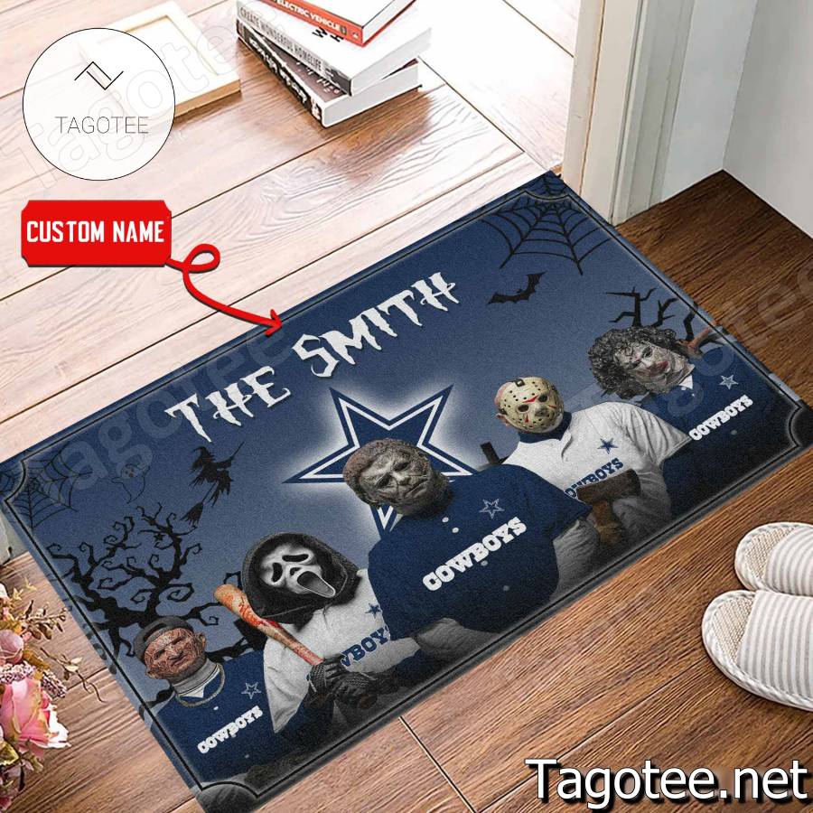 Dallas Cowboys NFL Halloween Doormat