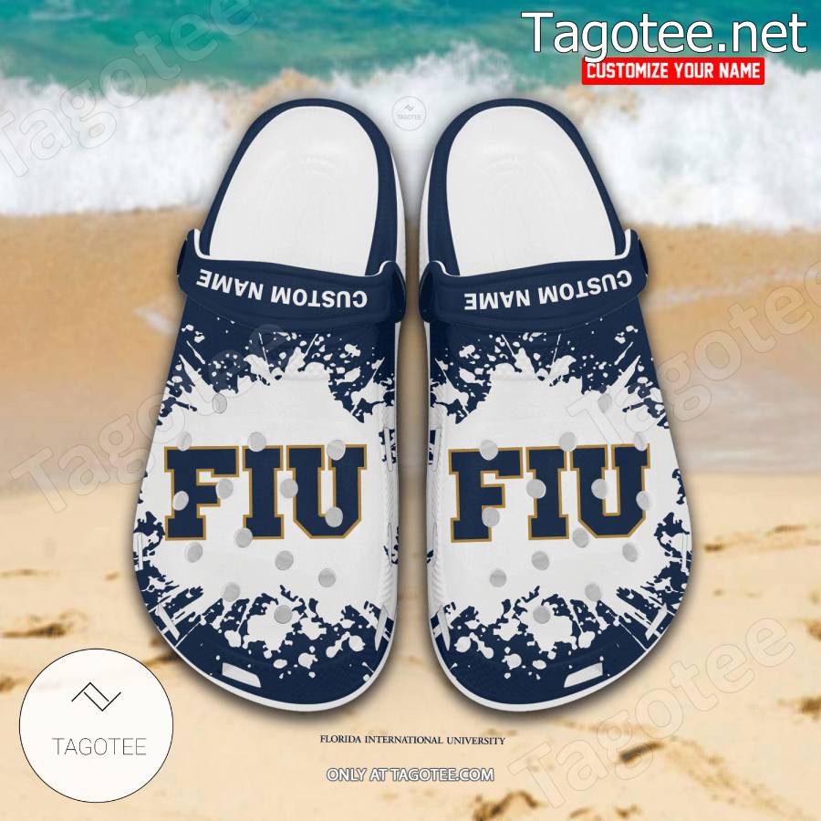 Florida International University Crocs Clogs Shoes - EmonShop a