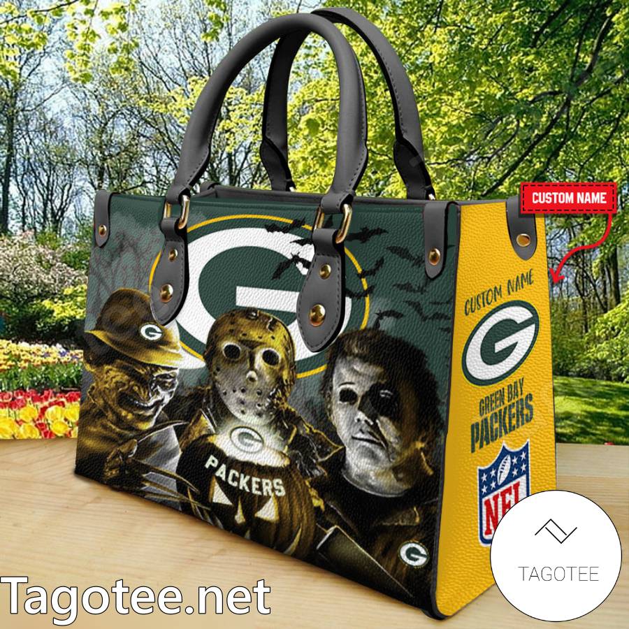 Green Bay Packers Jason Voorhees Michael Myers Freddy Krueger Handbags a