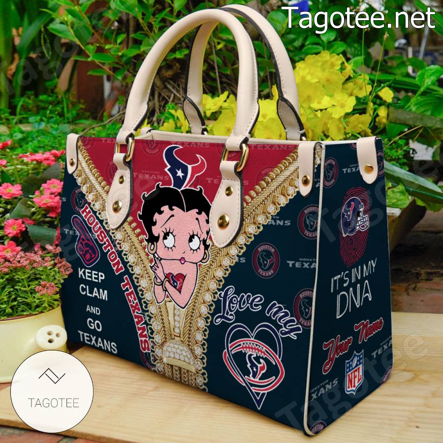 Houston Texans Betty Boop Girl Handbags a