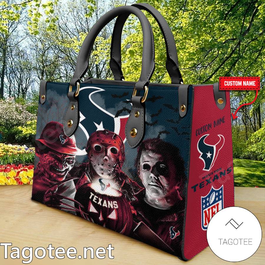 Houston Texans Jason Voorhees Michael Myers Freddy Krueger Handbags a