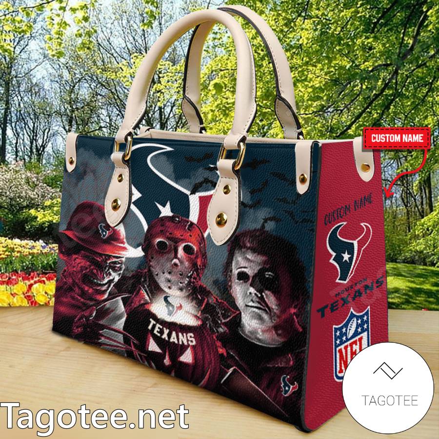 Houston Texans Jason Voorhees Michael Myers Freddy Krueger Handbags