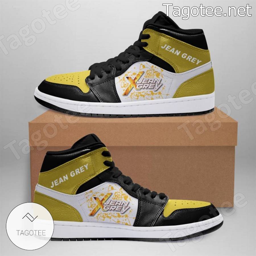 Jean Grey Superhero Marvel Air Jordan High Top Shoes