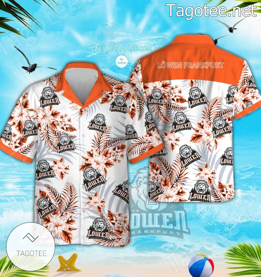 Lowen Frankfurt Hockey Hawaiian Shirts, Shorts - EmonShop