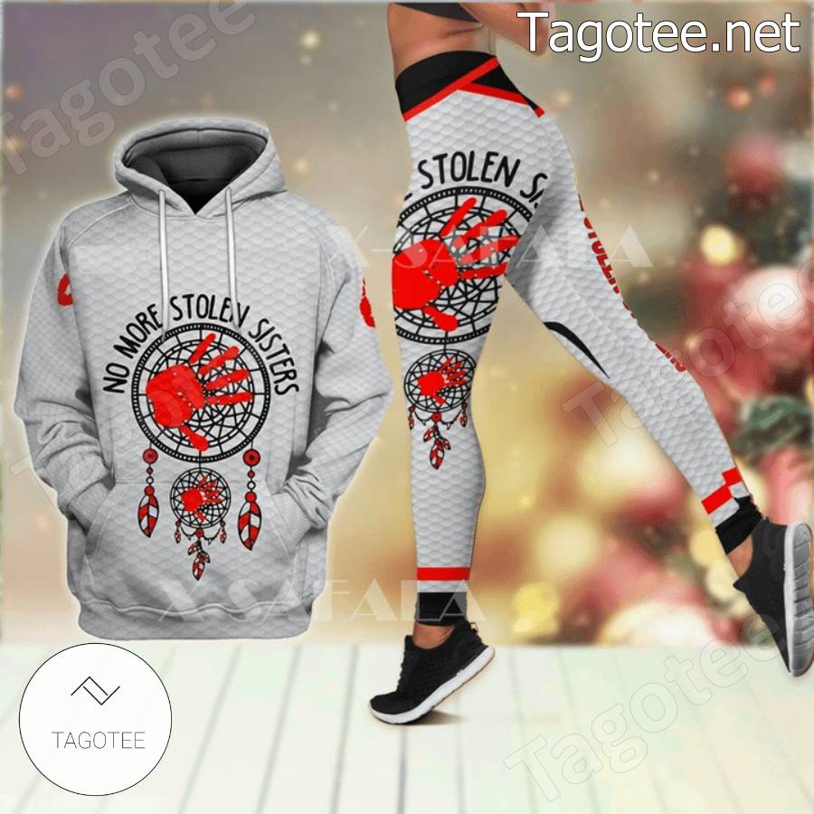 Native American Blood Hand No More Stolen Sisters Hoodie And Pants