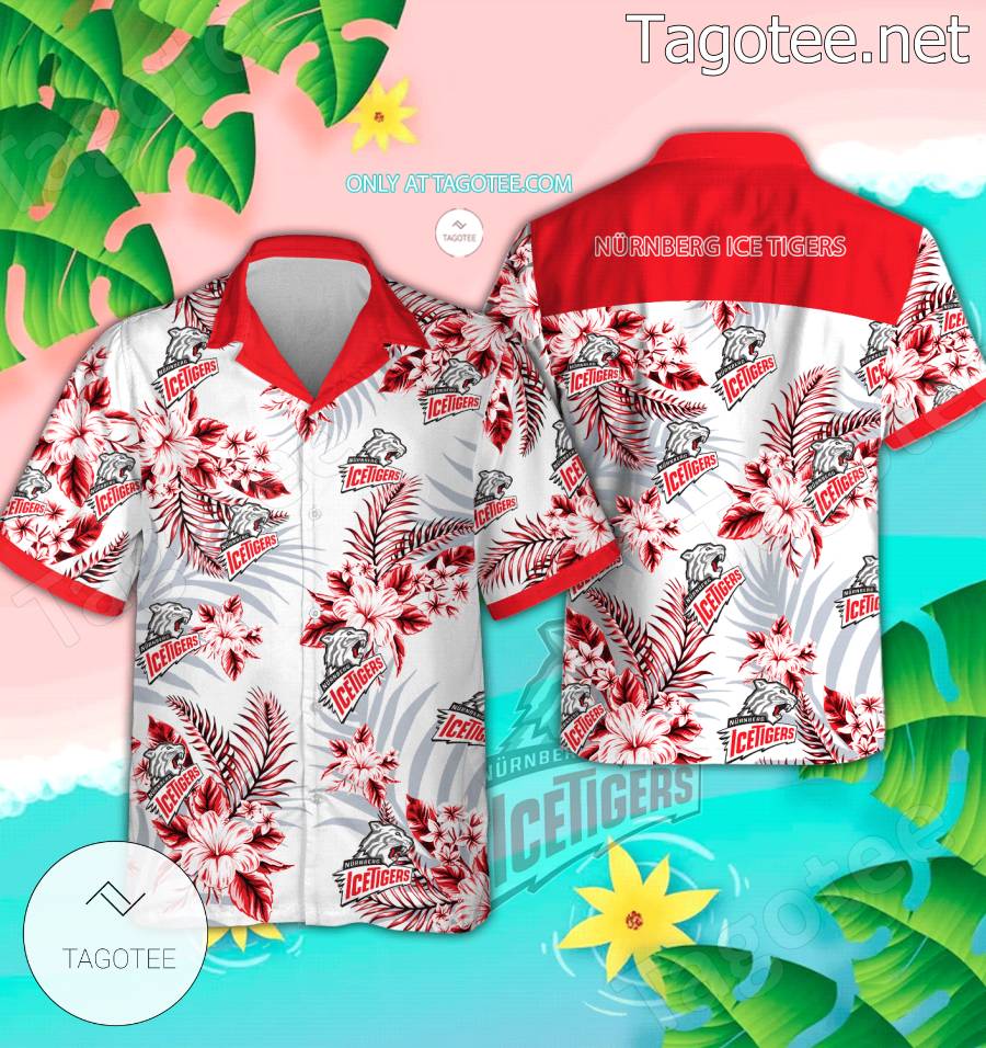 Nurnberg Ice Tigers Hockey Hawaiian Shirts, Shorts - EmonShop