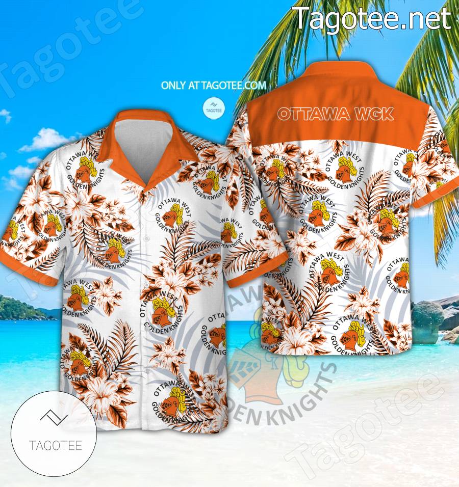 Ottawa WGK Hockey Hawaiian Shirts, Shorts - EmonShop