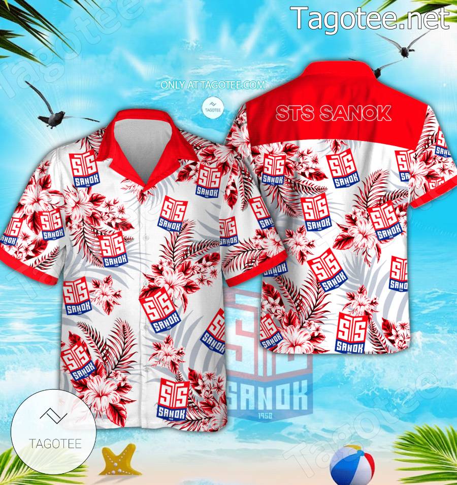 STS Sanok Hockey Hawaiian Shirts, Shorts - EmonShop