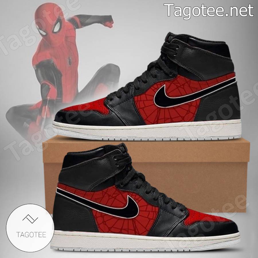 Spider-rman Marvel Avengers Outfit Air Jordan High Top Shoes