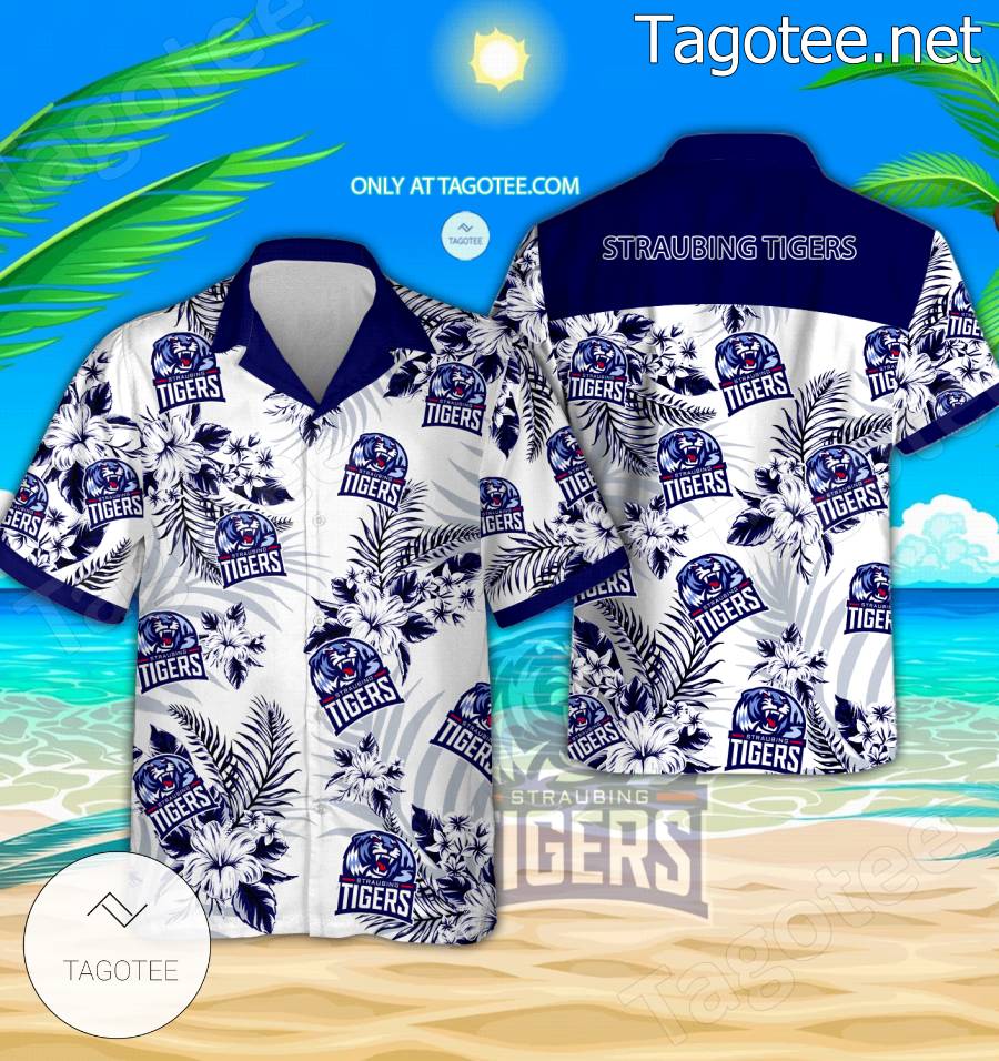 Straubing Tigers Hockey Hawaiian Shirts, Shorts - EmonShop