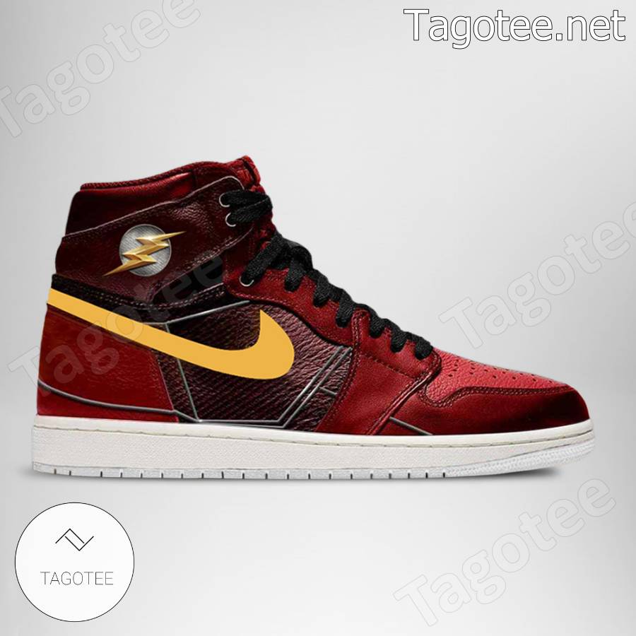 The Flash Outfit Air Jordan High Top Shoes a