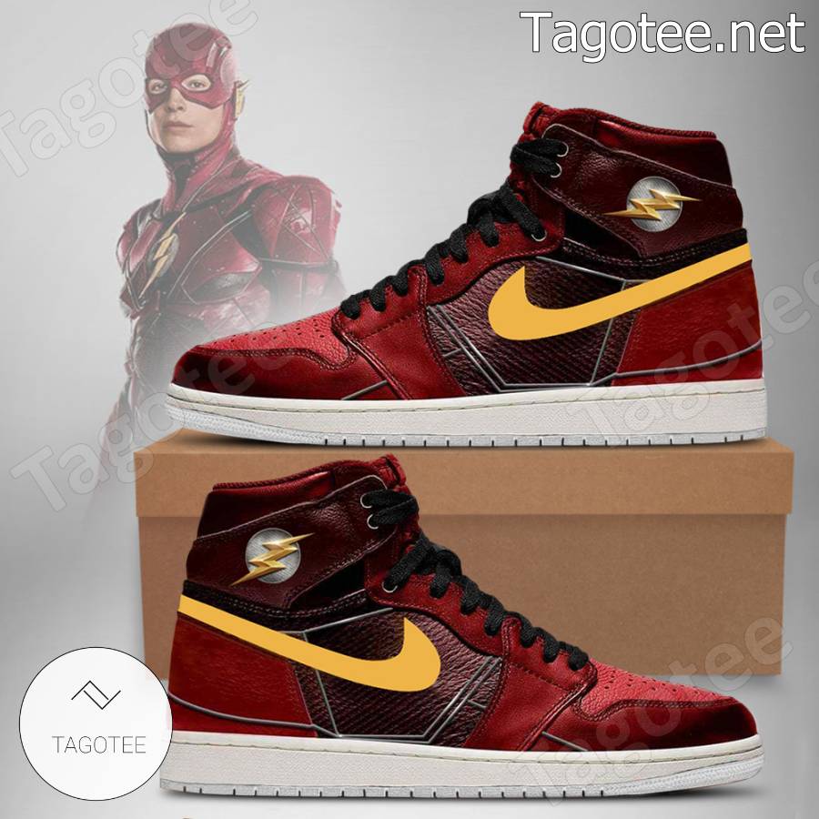 The Flash Outfit Air Jordan High Top Shoes