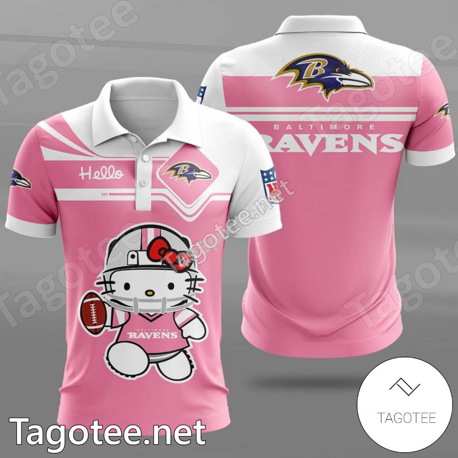 Baltimore Ravens Hello Kitty Pink T-shirt, Hoodie a