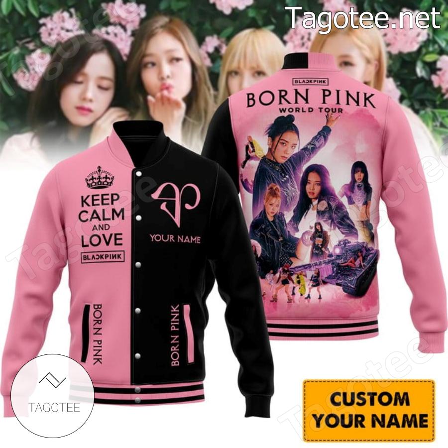 Blackpink Born Pink World Tour Personalized Baseball Jacket