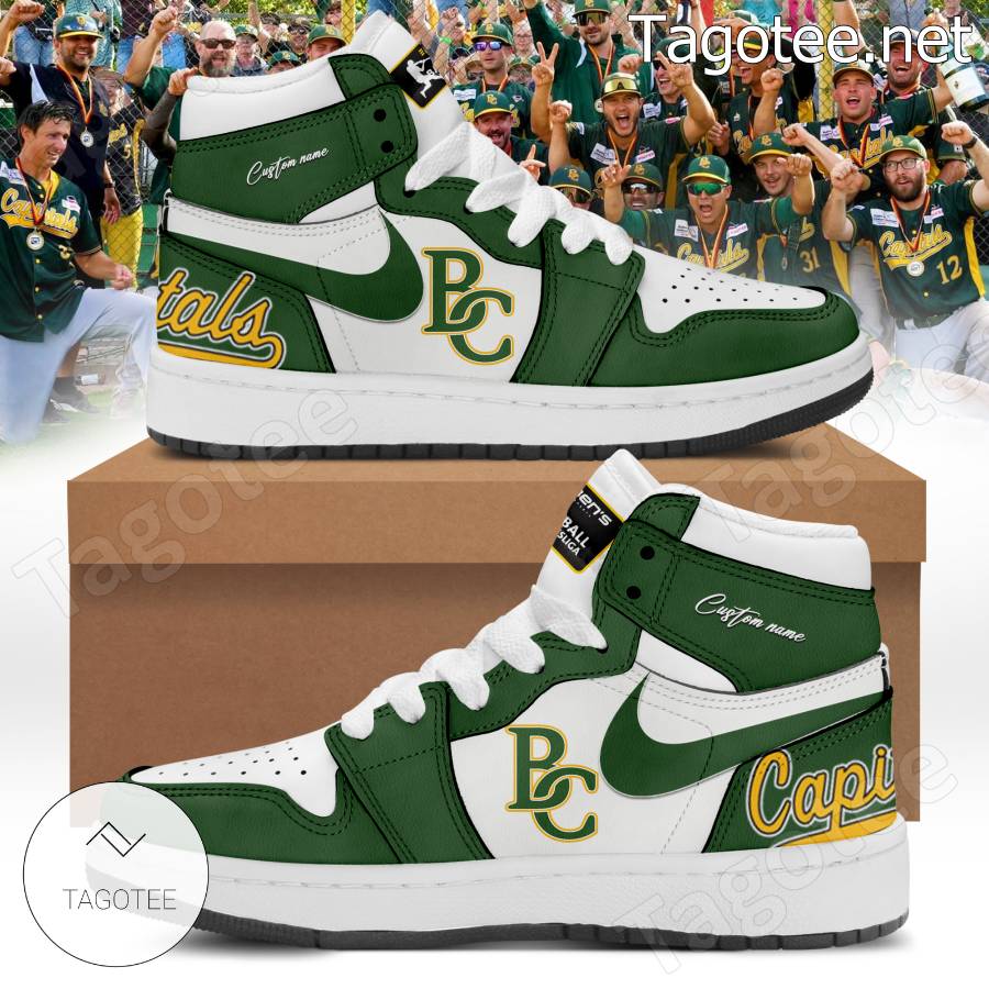 Bonn Capitals Personalized Air Jordan High Top Shoes