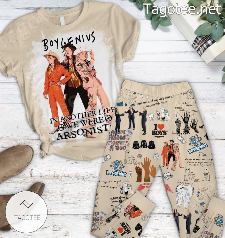 Boygenius In Another Life We Were Arsonists Pajamas Set