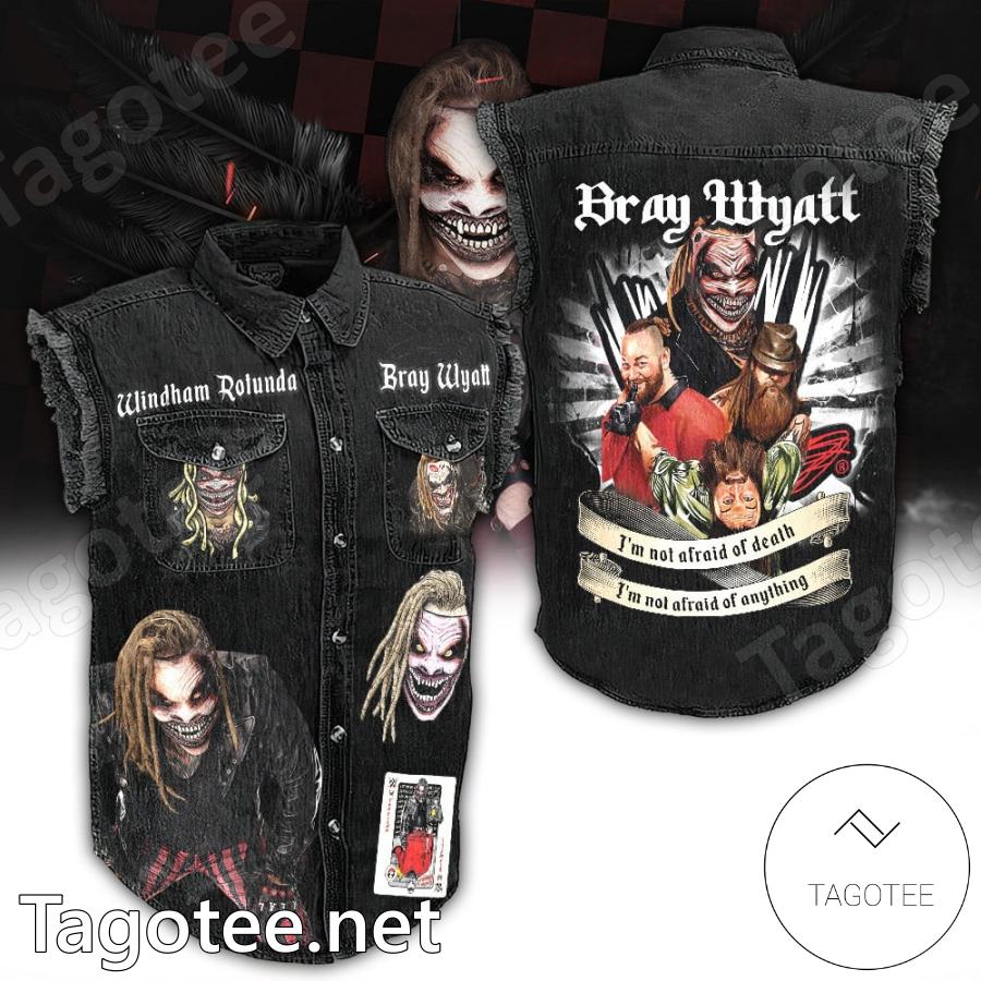 Bray Wyatt Windham Rotunda Sleeveless Denim Jacket