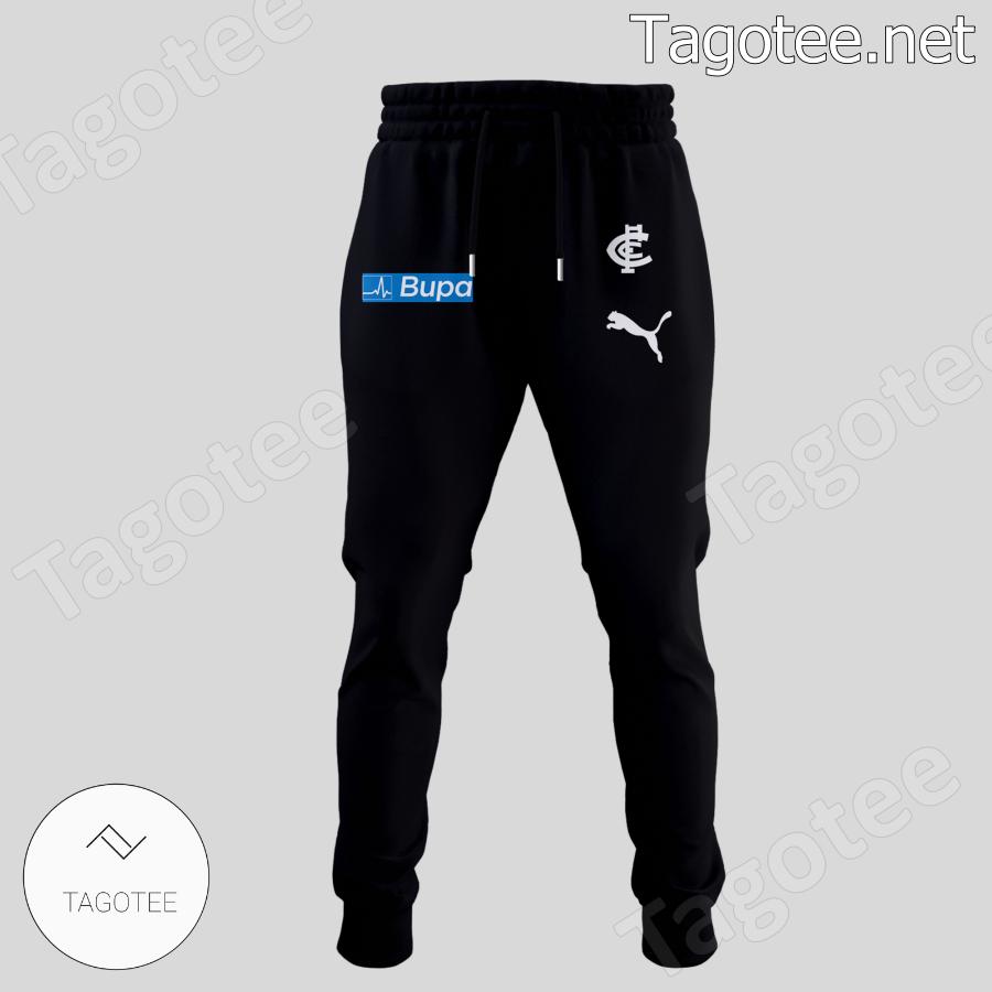 Carlton Blues Fc Hyundai Hoodie And Pants a