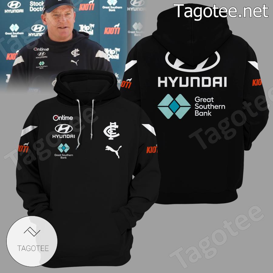 Carlton Blues Fc Hyundai Hoodie And Pants