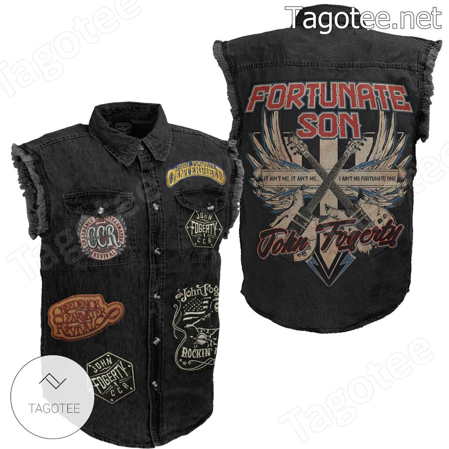 Creedence Clearwater Revival Fortunate Son Denim Vest Jacket