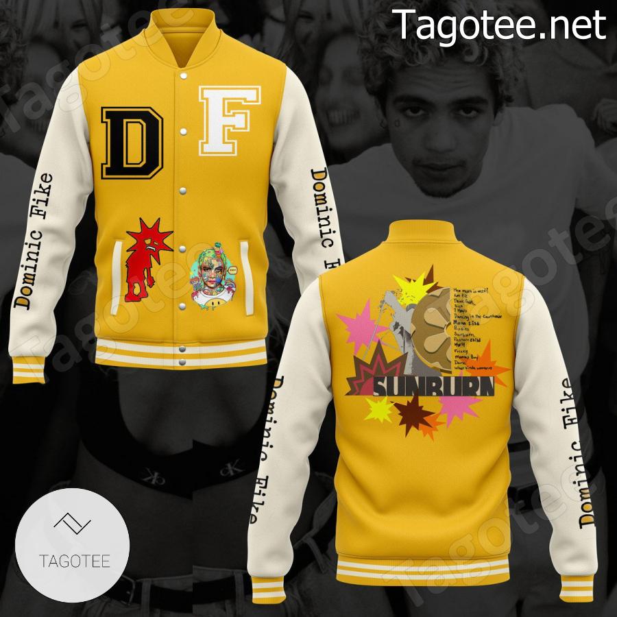 Dominic Fike Sunburn Baseball Jacket