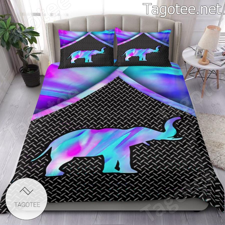 Elephant Color Gradient Bedding Set a