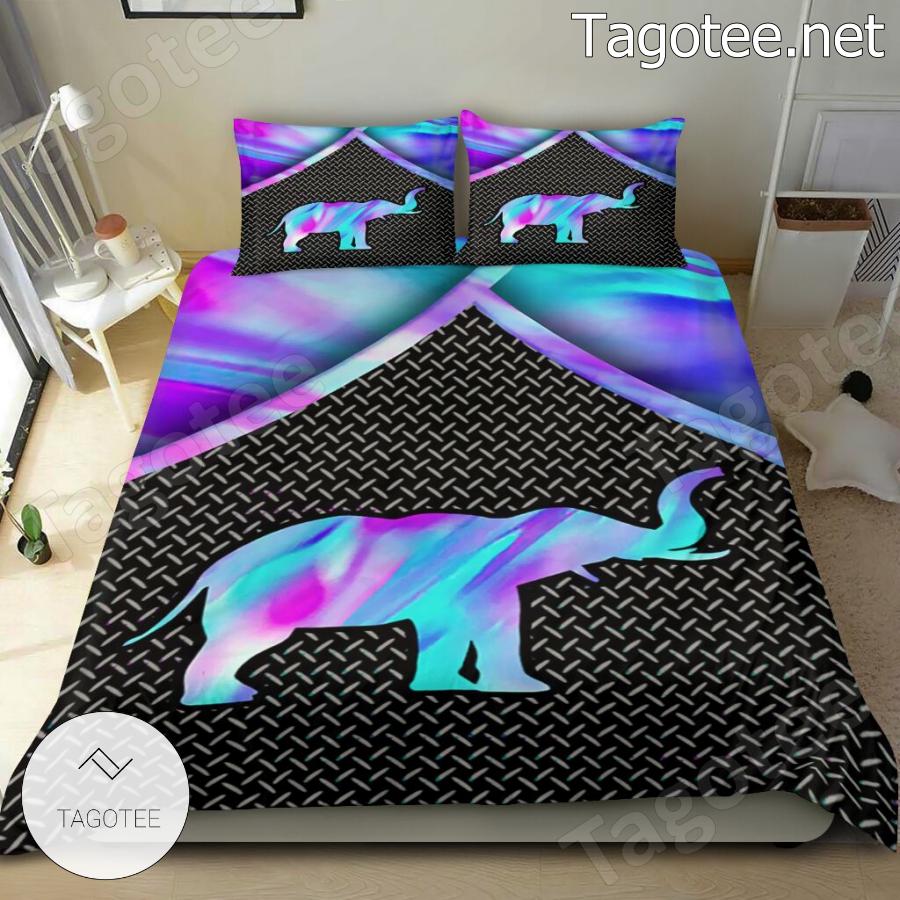 Elephant Color Gradient Bedding Set