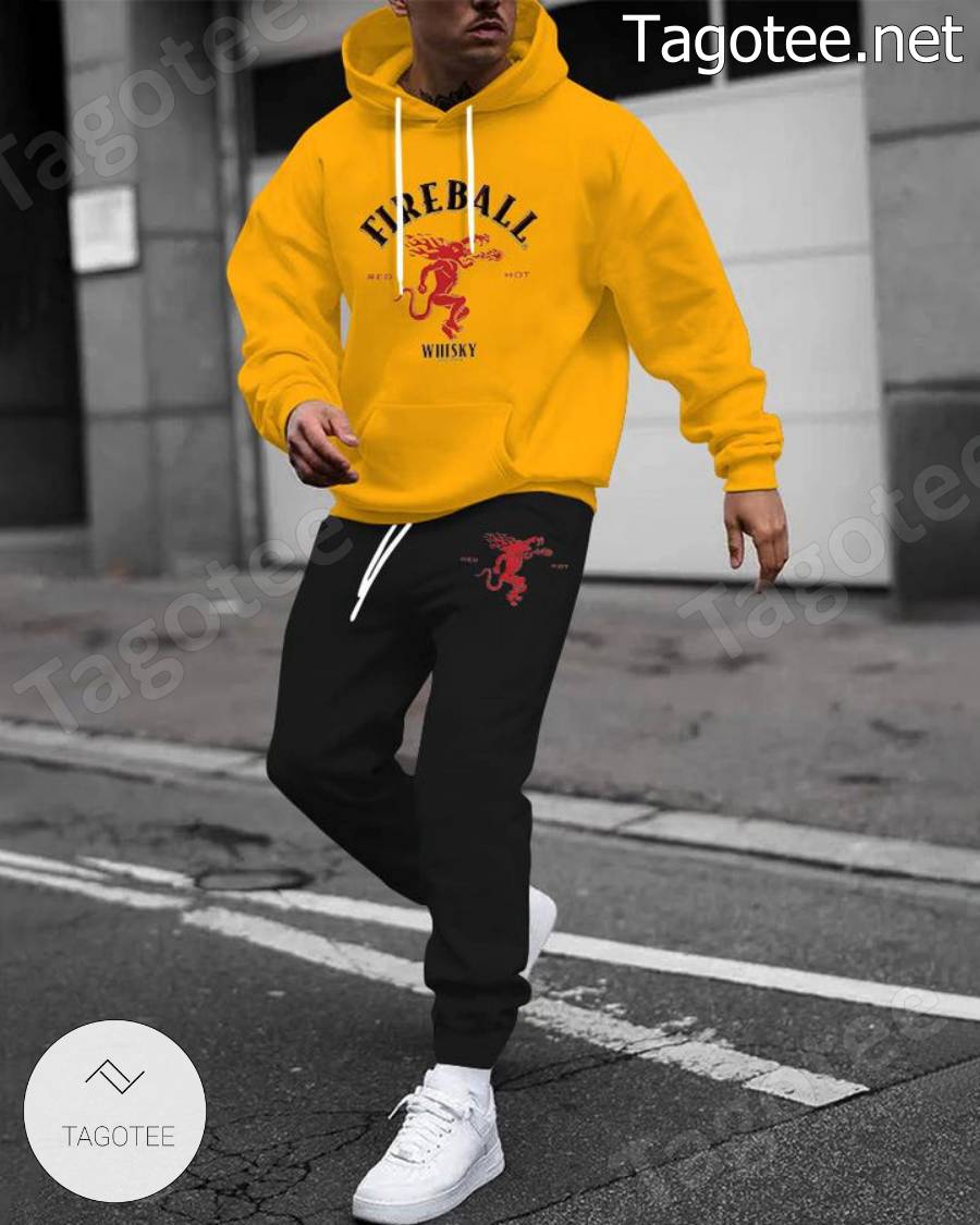 Fireball Cinnamon Whisky Hoodie And Pants