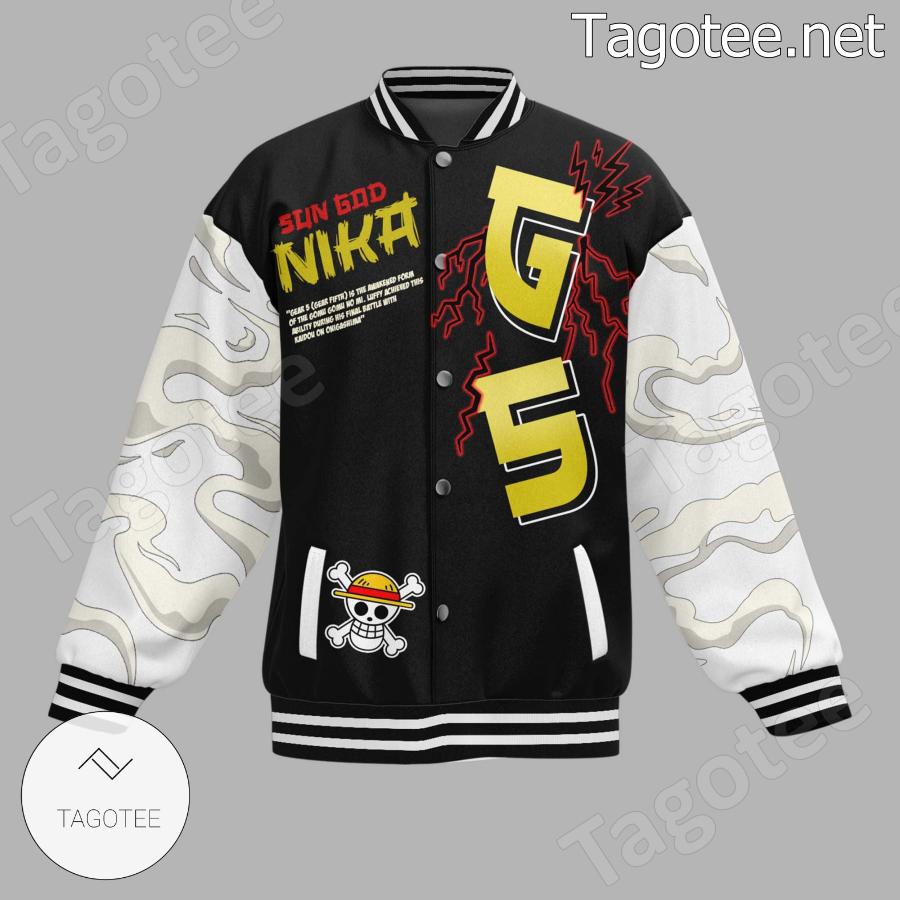 Gear 5 Monkey D Luffy Baseball Jacket a